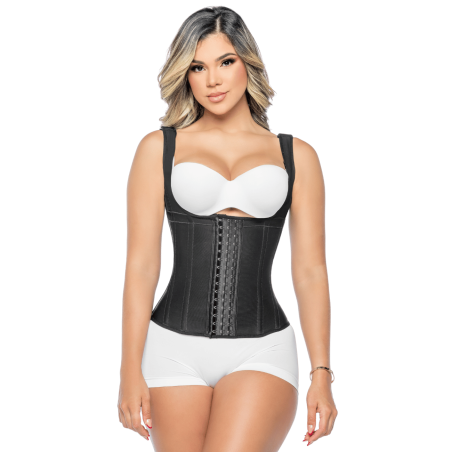 Chaleco corrector de postura con varillas Alicia